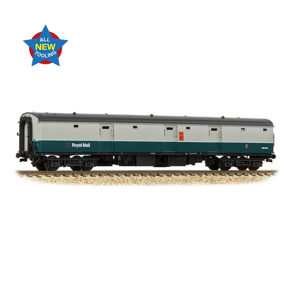 Farish 374-965 BR Mk1 POT Post Office Tender (Stowage) BR Blue & Grey (R. Mail) - N Gauge