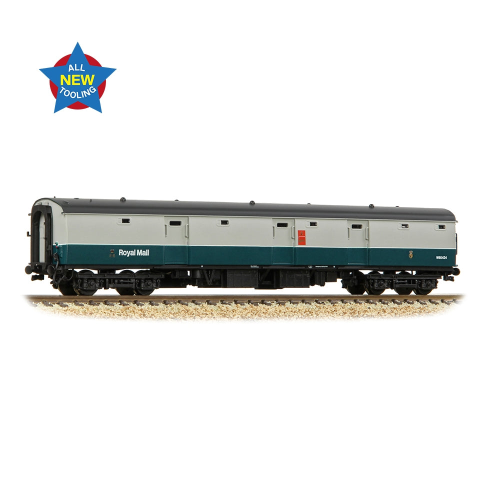 Farish 374-965A BR Mk1 NTX Post Office Tender (Stowage) BR Blue & Grey (RM) - N Gauge