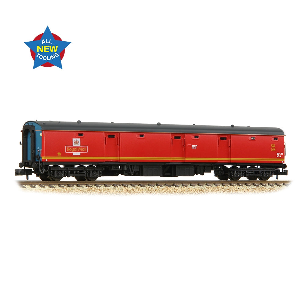 Farish 374-980A BR Mk1 NTA Post Office Tender (Stowage) Royal Mail (EWS) - N Gauge