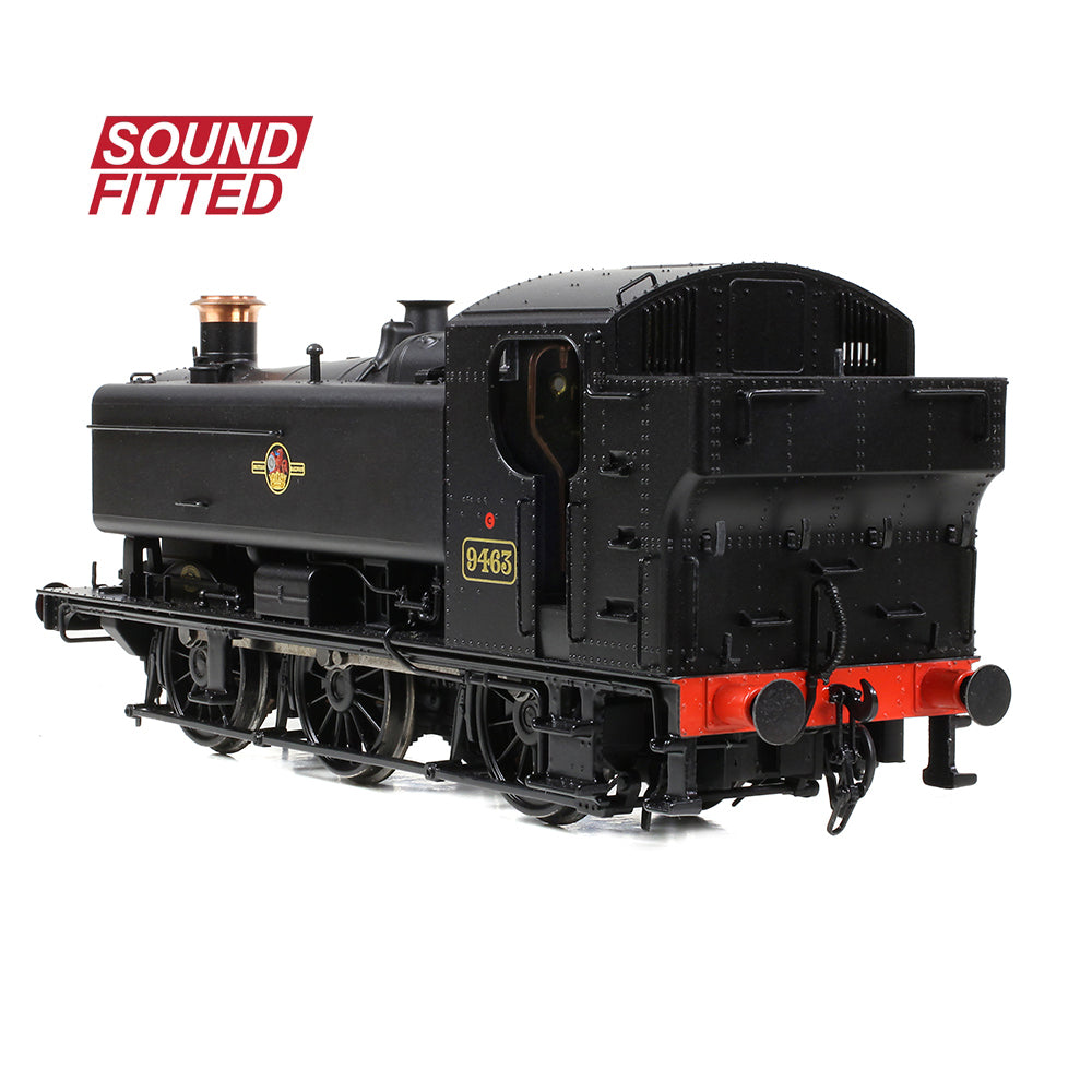 Bachmann 35-027ASF GWR 94XX Pannier Tank 9463 BR Black (Late Crest), OO Gauge *LAST FEW*