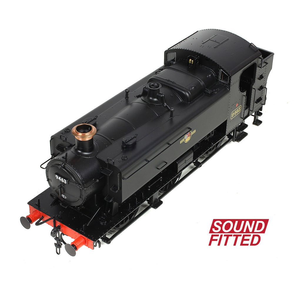 Bachmann 35-027ASF GWR 94XX Pannier Tank 9463 BR Black (Late Crest), OO Gauge *LAST FEW*