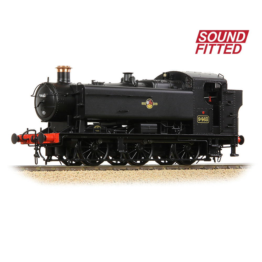 Bachmann 35-027ASF GWR 94XX Pannier Tank 9463 BR Black (Late Crest), OO Gauge *LAST FEW*
