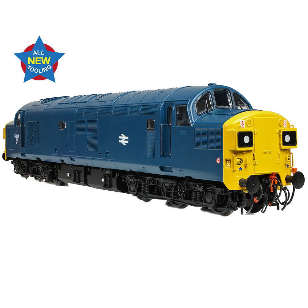 Bachmann 35-301 Class 37/0 Split Headcode 37034 BR Blue OO Gauge