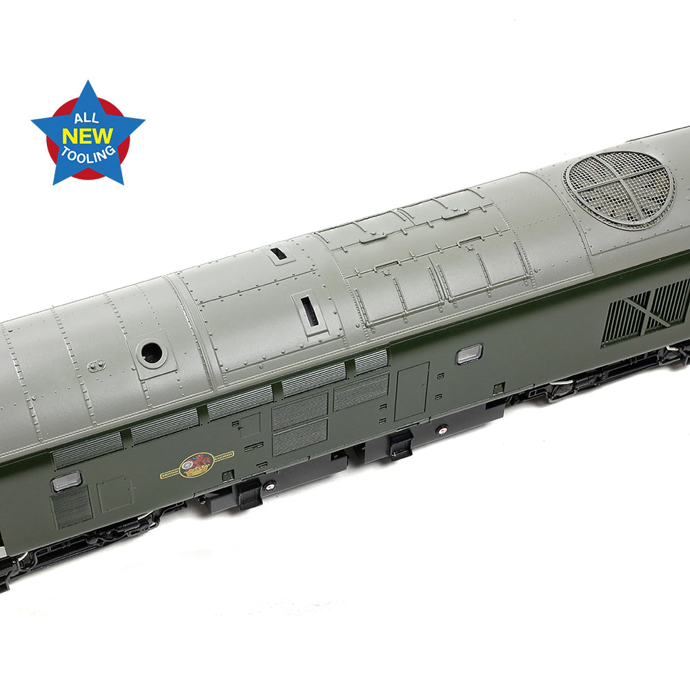 Bachmann 35-302 Class 37/0 Split Headcode D6710 BR Green (Late Crest) OO Gauge