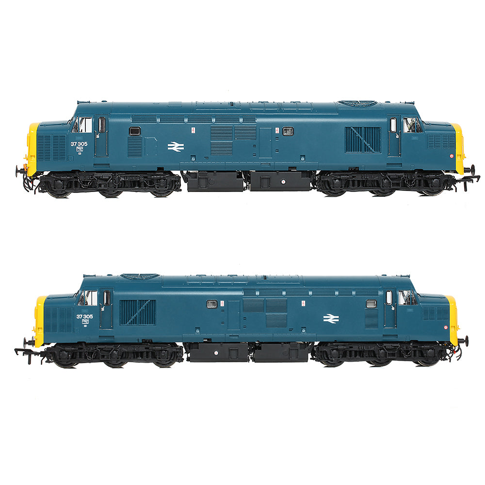 Bachmann 35-303 Class 37/0 Centre Headcode 37305 BR Blue OO Gauge