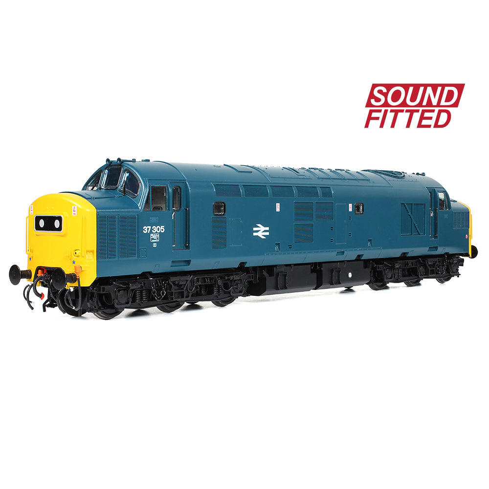 Bachmann 35-303SF Class 37/0 Centre Headcode 37305 BR Blue OO Gauge *LAST FEW*