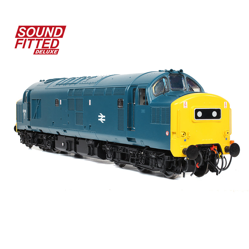 Bachmann 35-303SFX Class 37/0 Centre Headcode 37305 BR Blue OO Gauge