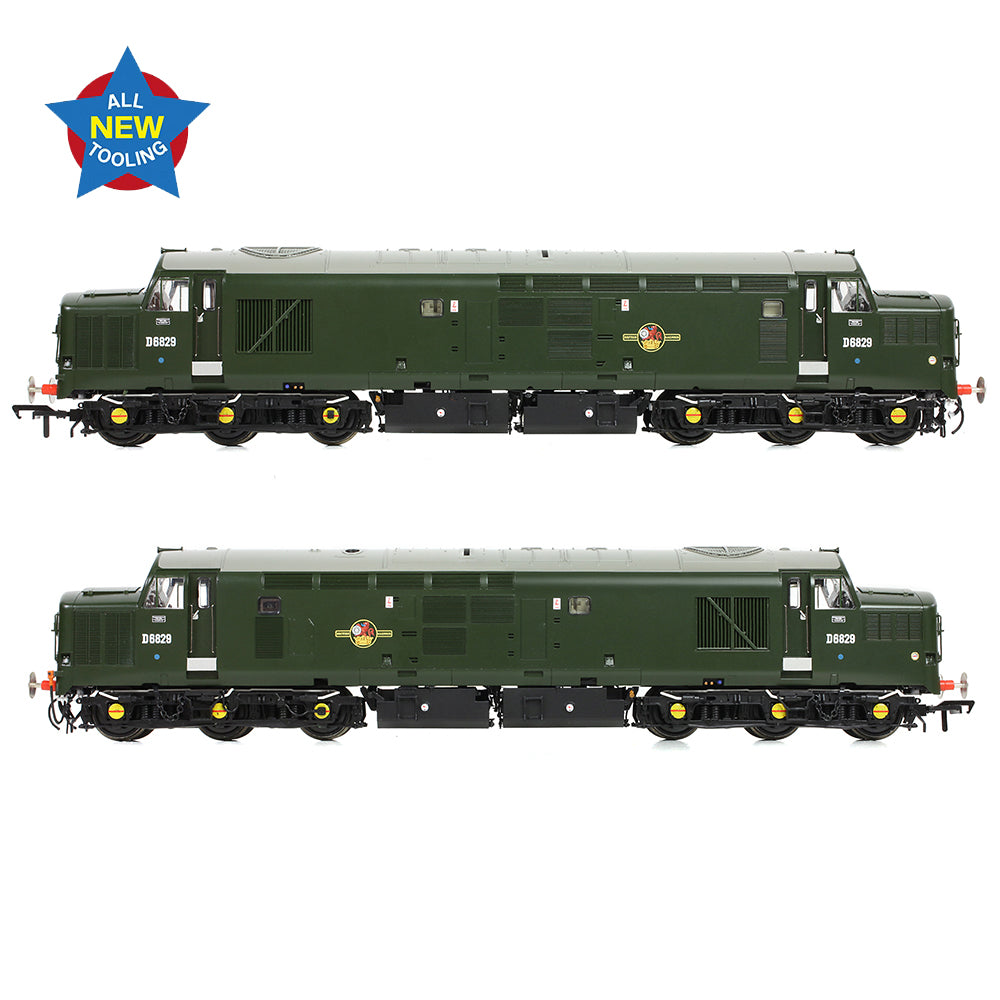 Bachmann 35-306 Class 37/0 Centre Headcode D6829 BR Green SYE, OO Gauge *LAST FEW*