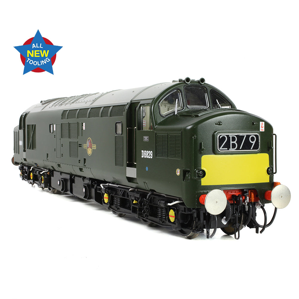 Bachmann 35-306 Class 37/0 Centre Headcode D6829 BR Green SYE, OO Gauge *LAST FEW*
