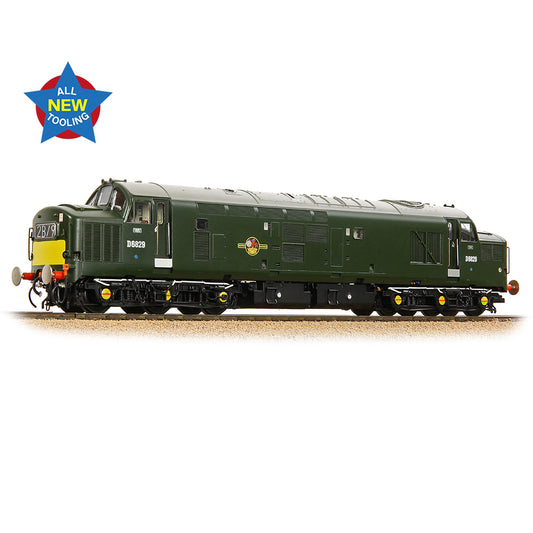 Bachmann 35-306 Class 37/0 Centre Headcode D6829 BR Green SYE, OO Gauge *LAST FEW*