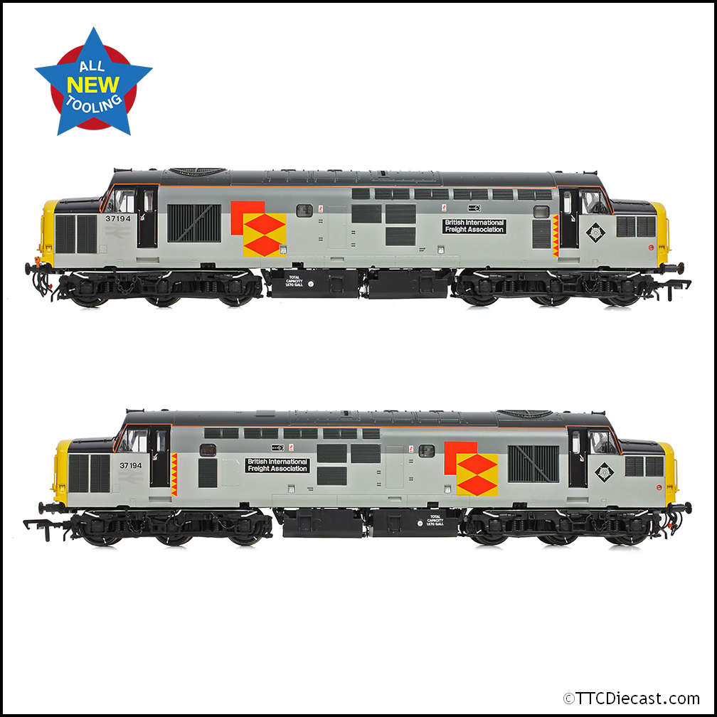Bachmann 35-307 Class 37/0 37194 'British Int. Freight Assoc.' BR RF, OO Gauge