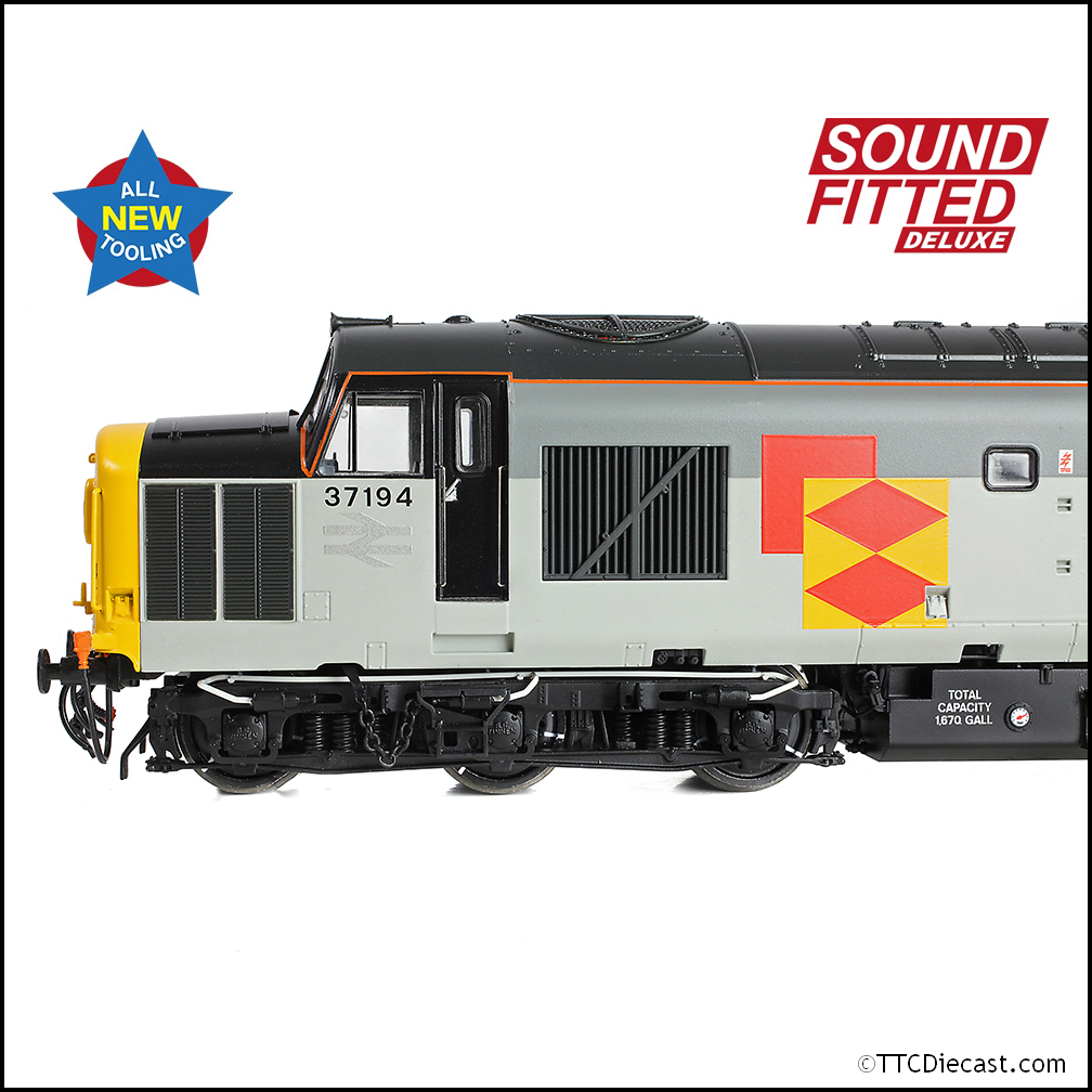 Bachmann 35-307SFX Class 37/0 37194 'British Int. Freight Assoc.' BR RF, OO Gauge