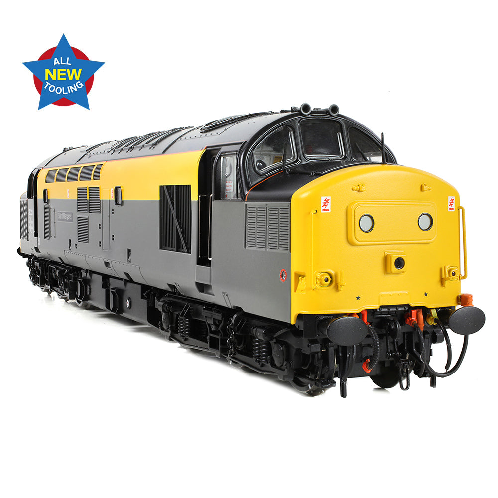 Bachmann 35-308 Class 37/0 37201 'St. Margaret' BR Eng. Grey & Yellow, OO Gauge