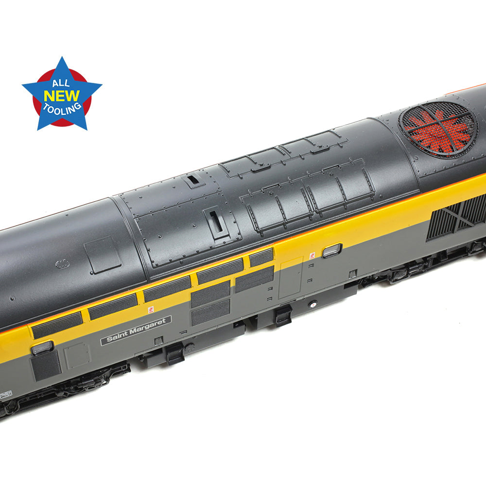 Bachmann 35-308 Class 37/0 37201 'St. Margaret' BR Eng. Grey & Yellow, OO Gauge