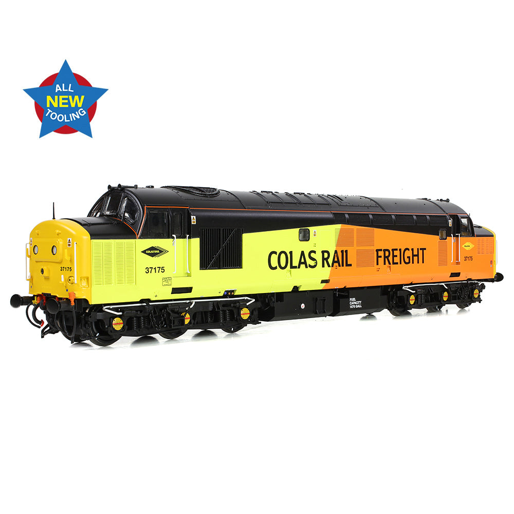 Bachmann 35-310 Class 37/0 Centre Headcode 37175 Colas Rail OO Gauge