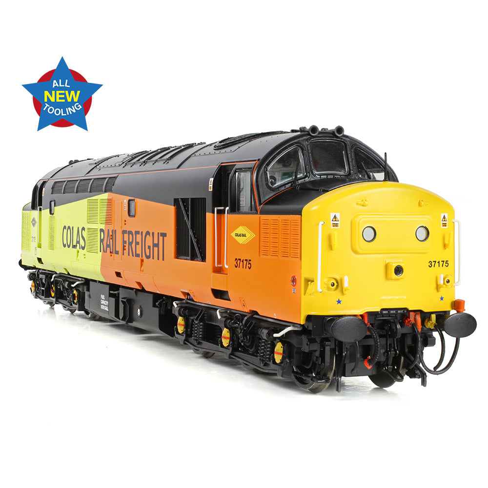 Bachmann 35-310 Class 37/0 Centre Headcode 37175 Colas Rail OO Gauge