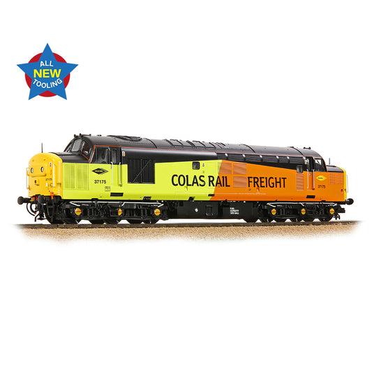 Bachmann 35-310 Class 37/0 Centre Headcode 37175 Colas Rail OO Gauge