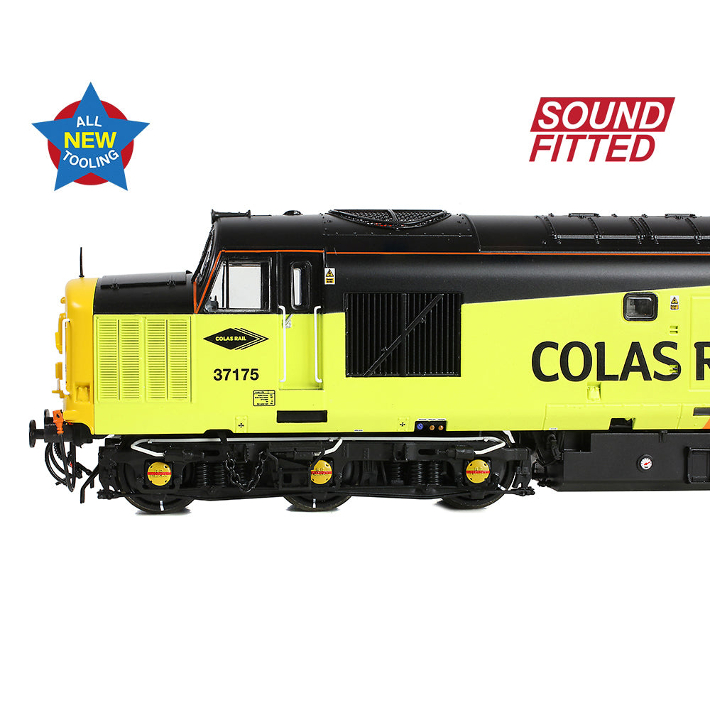Bachmann 35-310SF Class 37/0 Centre Headcode 37175 Colas Rail OO Gauge