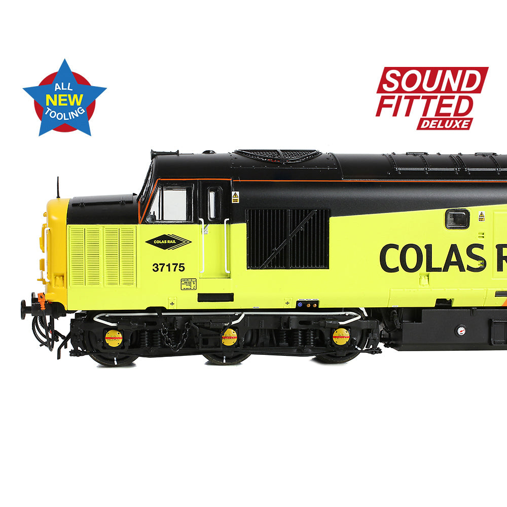 Bachmann 35-310SFX Class 37/0 Centre Headcode 37175 Colas Rail OO Gauge