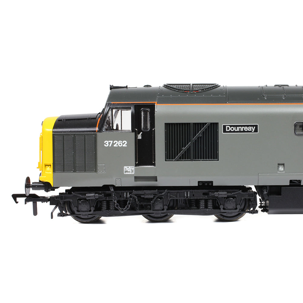 Bachmann 35-311 Class 37/0 Centre Headcode 37262 'Dounreay' BR Engineers Grey, OO Gauge