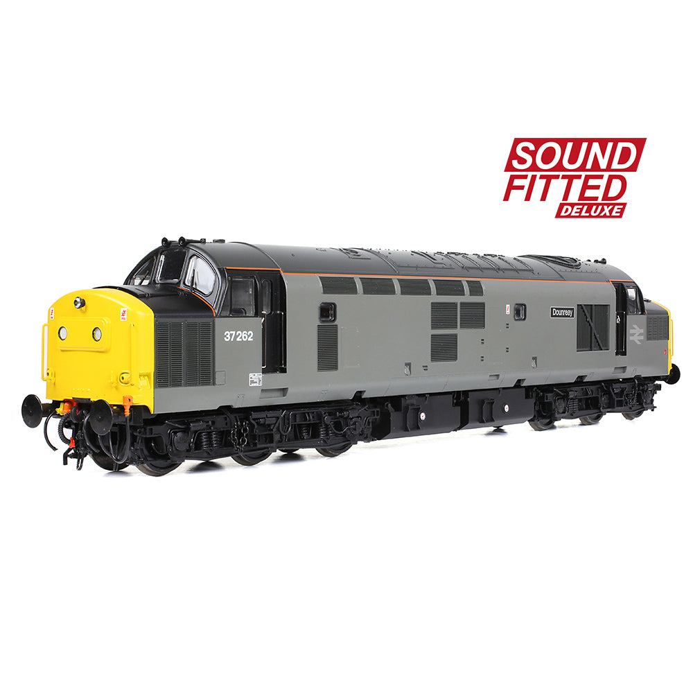 Bachmann 35-311SFX Class 37/0 Centre Headcode 37262 'Dounreay' BR Engineers Grey, OO Gauge