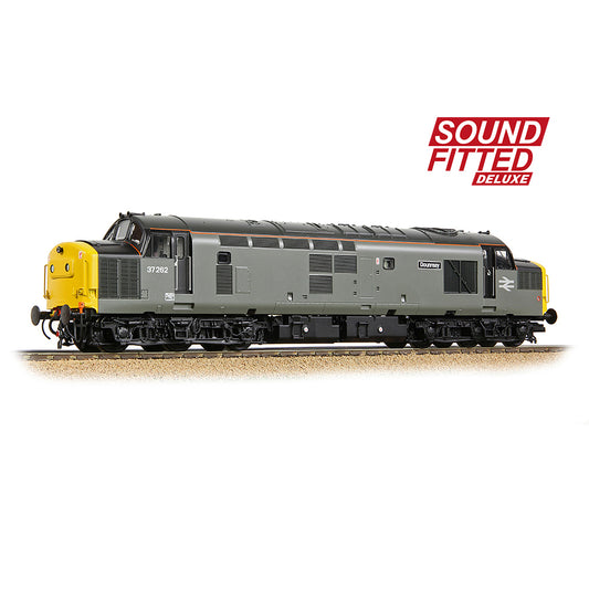 Bachmann 35-311SFX Class 37/0 Centre Headcode 37262 'Dounreay' BR Engineers Grey, OO Gauge