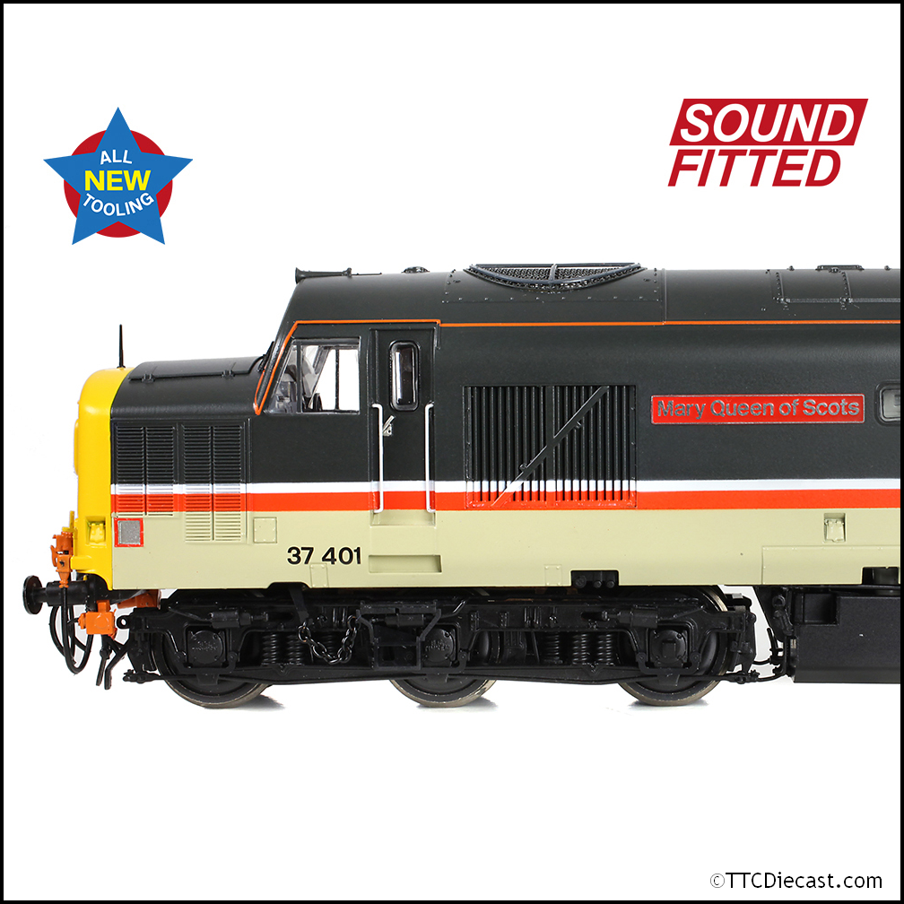 Bachmann 35-336SF Class 37/4 37401 'Mary Queen of Scots' BR IC (Mainline) OO Gauge
