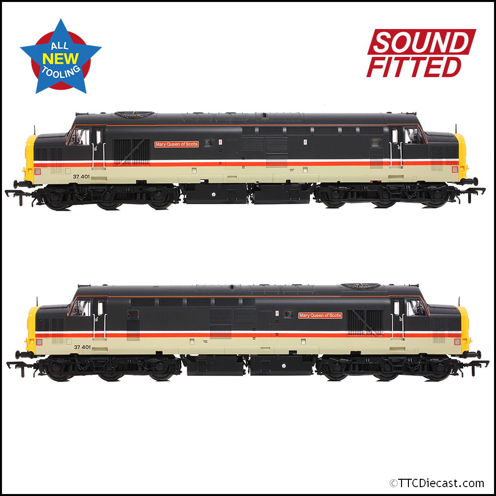Bachmann 35-336SF Class 37/4 37401 'Mary Queen of Scots' BR IC (Mainline) OO Gauge