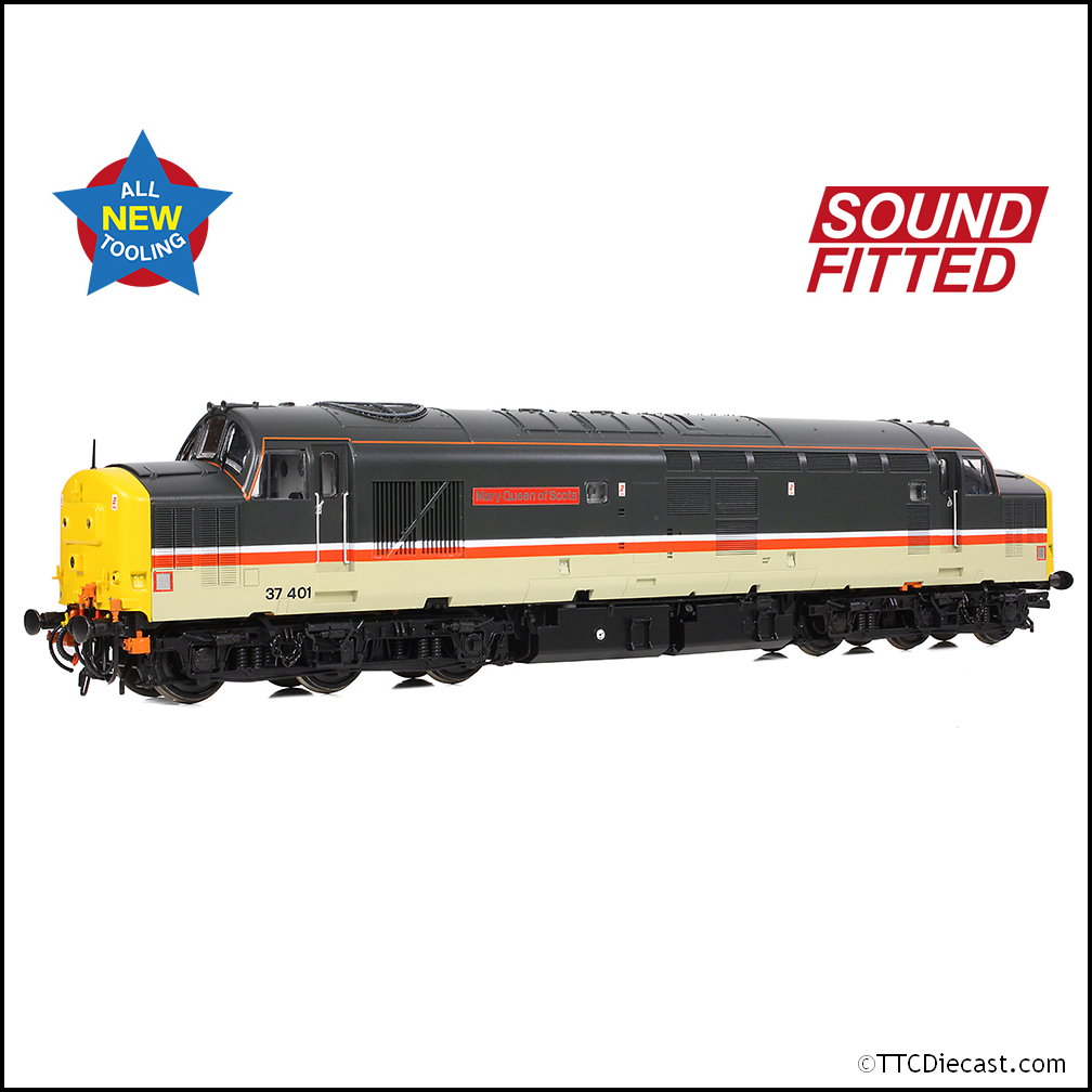Bachmann 35-336SF Class 37/4 37401 'Mary Queen of Scots' BR IC (Mainline) OO Gauge