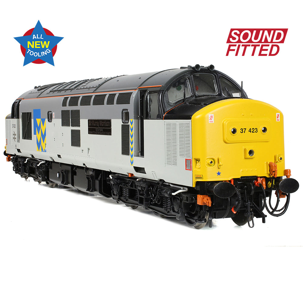 Bachmann 35-337SF Class 37/4 37423 'Sir Murray Morrison' BR RF Metals Sector, OO Gauge