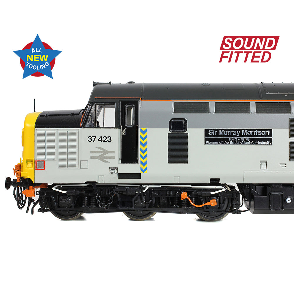 Bachmann 35-337SF Class 37/4 37423 'Sir Murray Morrison' BR RF Metals Sector, OO Gauge