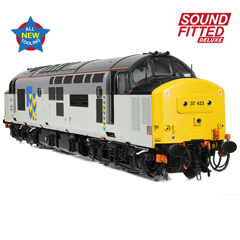 Bachmann 35-337SFX Class 37/4 37423 'Sir Murray Morrison' BR RF Metals Sector, OO Gauge *LAST FEW*