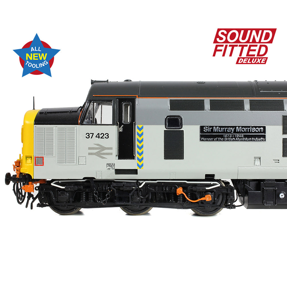 Bachmann 35-337SFX Class 37/4 37423 'Sir Murray Morrison' BR RF Metals Sector, OO Gauge *LAST FEW*