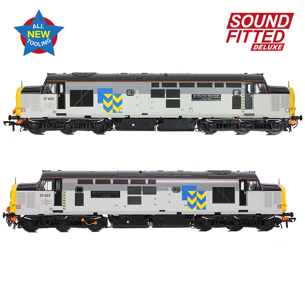 Bachmann 35-337SFX Class 37/4 37423 'Sir Murray Morrison' BR RF Metals Sector, OO Gauge *LAST FEW*