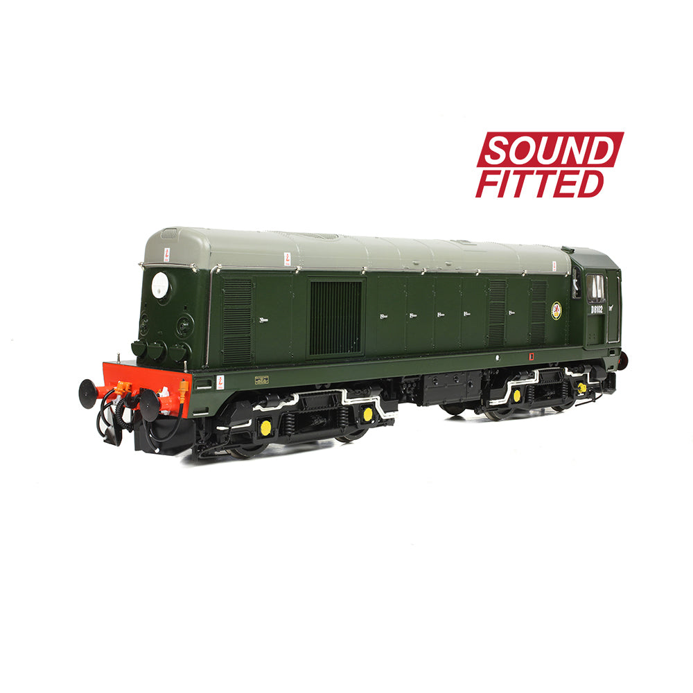Bachmann 35-352ASF Class 20/0 D8102 BR Green (Roundel) - OO Gauge