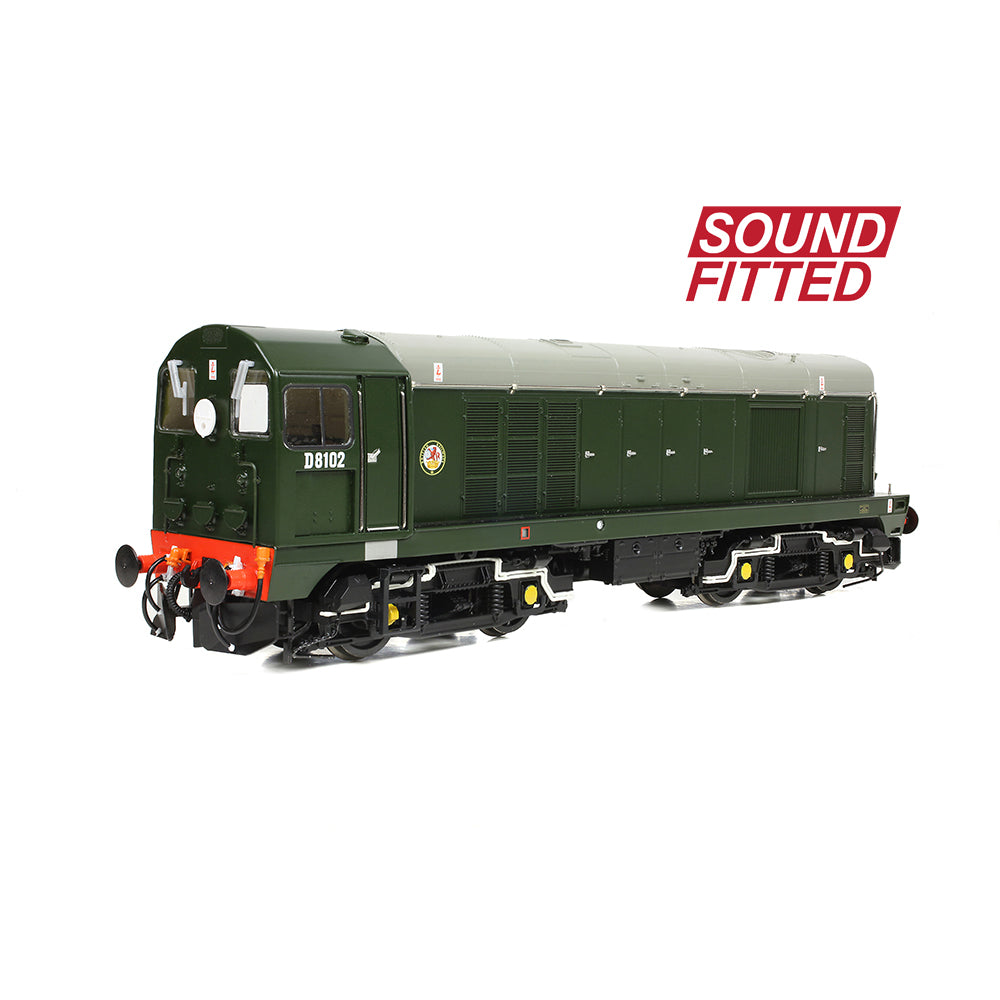 Bachmann 35-352ASF Class 20/0 D8102 BR Green (Roundel) - OO Gauge