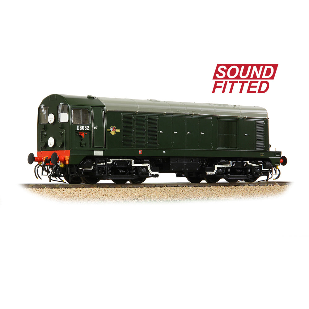 Bachmann 35-352SF Class 20/0 D8032 BR Green (Late Crest) - OO Gauge