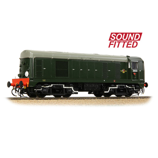Bachmann 35-352SF Class 20/0 D8032 BR Green (Late Crest) - OO Gauge