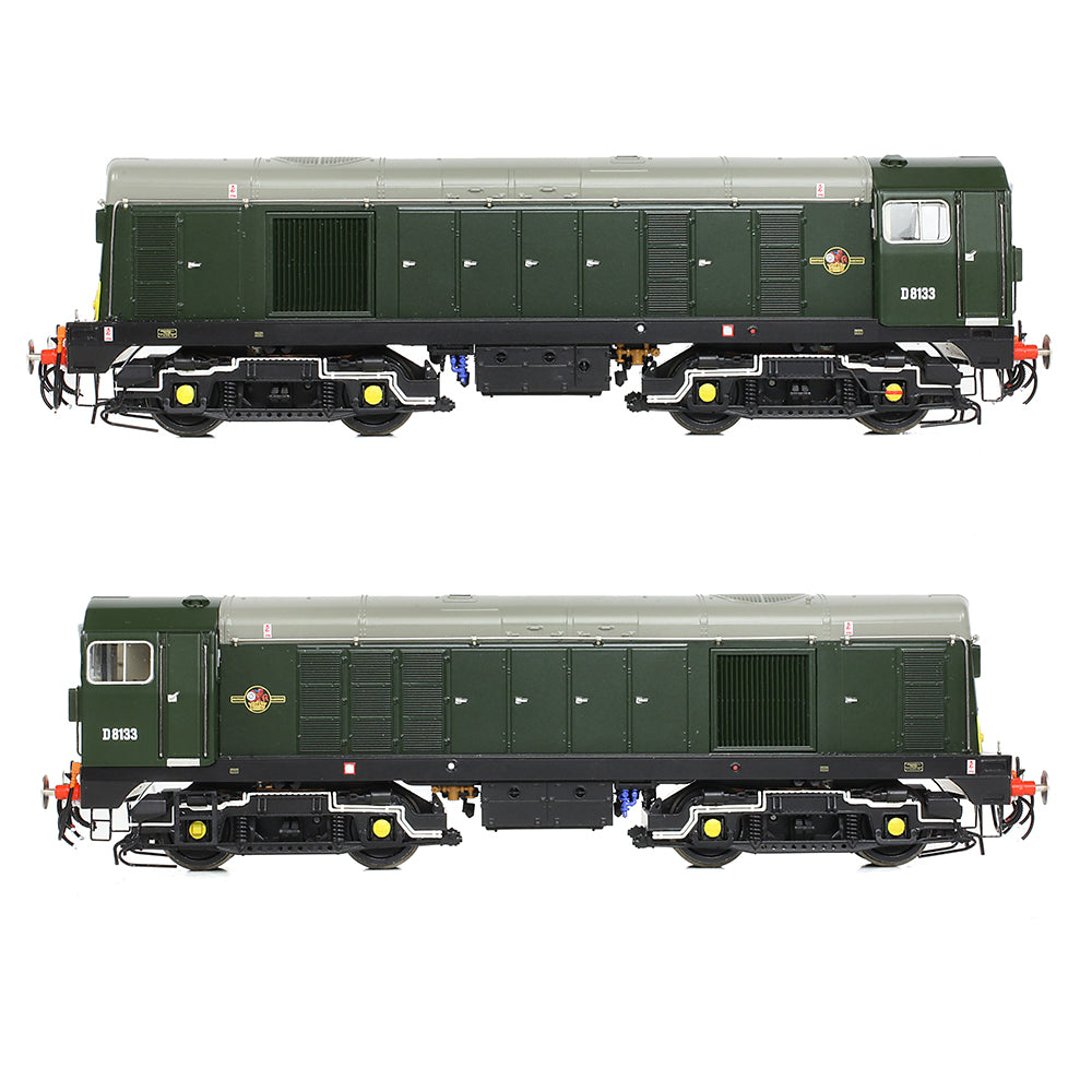Bachmann 35-353 Class 20/0 Headcode Box D8133 BR Green (Small Yellow Panels) - OO Gauge