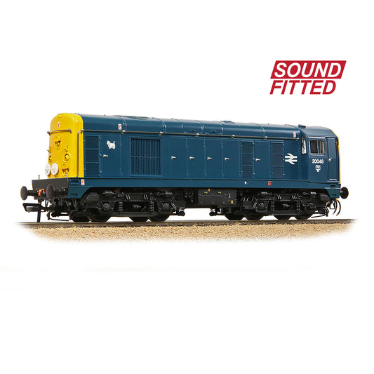 Bachmann 35-355RJSF Class 20/0 Disc Headcode 20048 BR Blue (ED) SOUND FITTED, OO Gauge *LAST FEW*