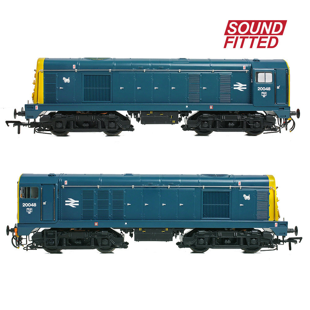 Bachmann 35-355RJSF Class 20/0 Disc Headcode 20048 BR Blue (ED) SOUND FITTED, OO Gauge *LAST FEW*