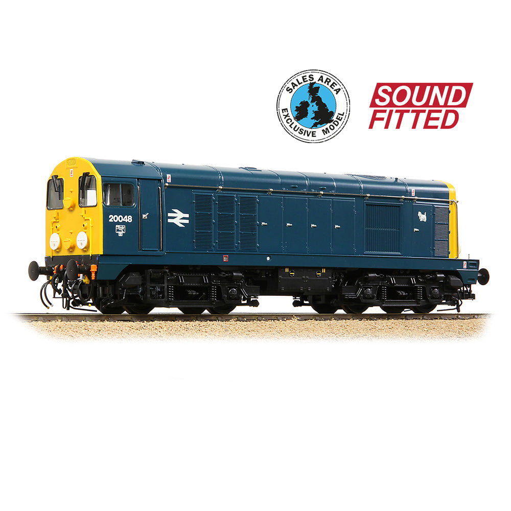 Bachmann 35-355RJSF Class 20/0 Disc Headcode 20048 BR Blue (ED) SOUND FITTED, OO Gauge *LAST FEW*
