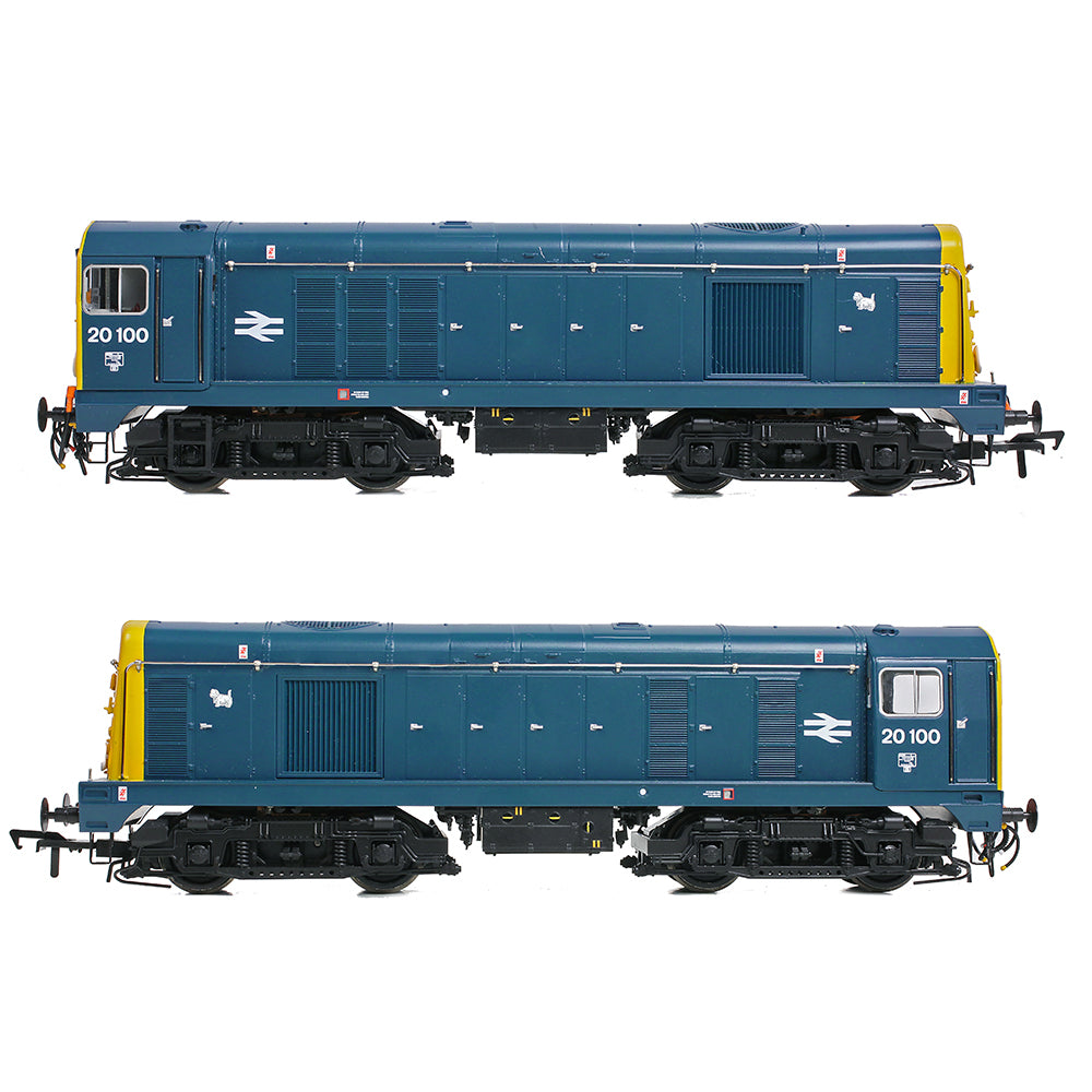 Bachmann 35-356RJ Class 20/0 Disc Headcode 20100 BR Blue (ED), OO Gauge