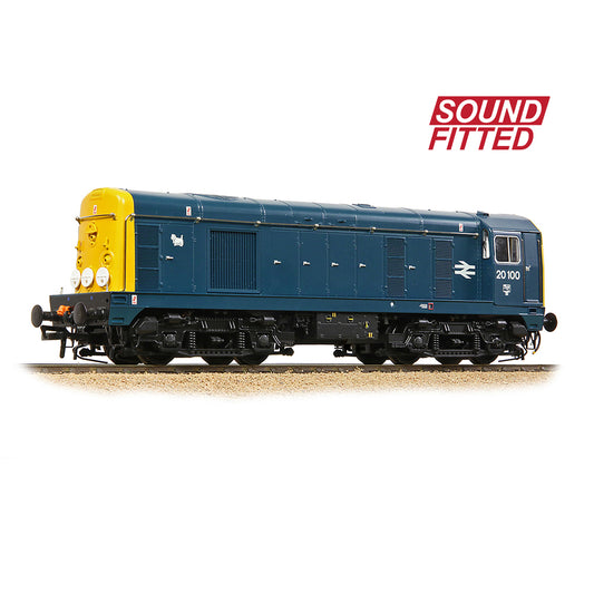 Bachmann 35-356RJSF Class 20/0 Disc Headcode 20100 BR Blue (ED) SOUND FITTED, OO Gauge *LAST FEW*