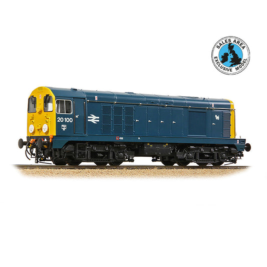 Bachmann 35-356RJ Class 20/0 Disc Headcode 20100 BR Blue (ED), OO Gauge