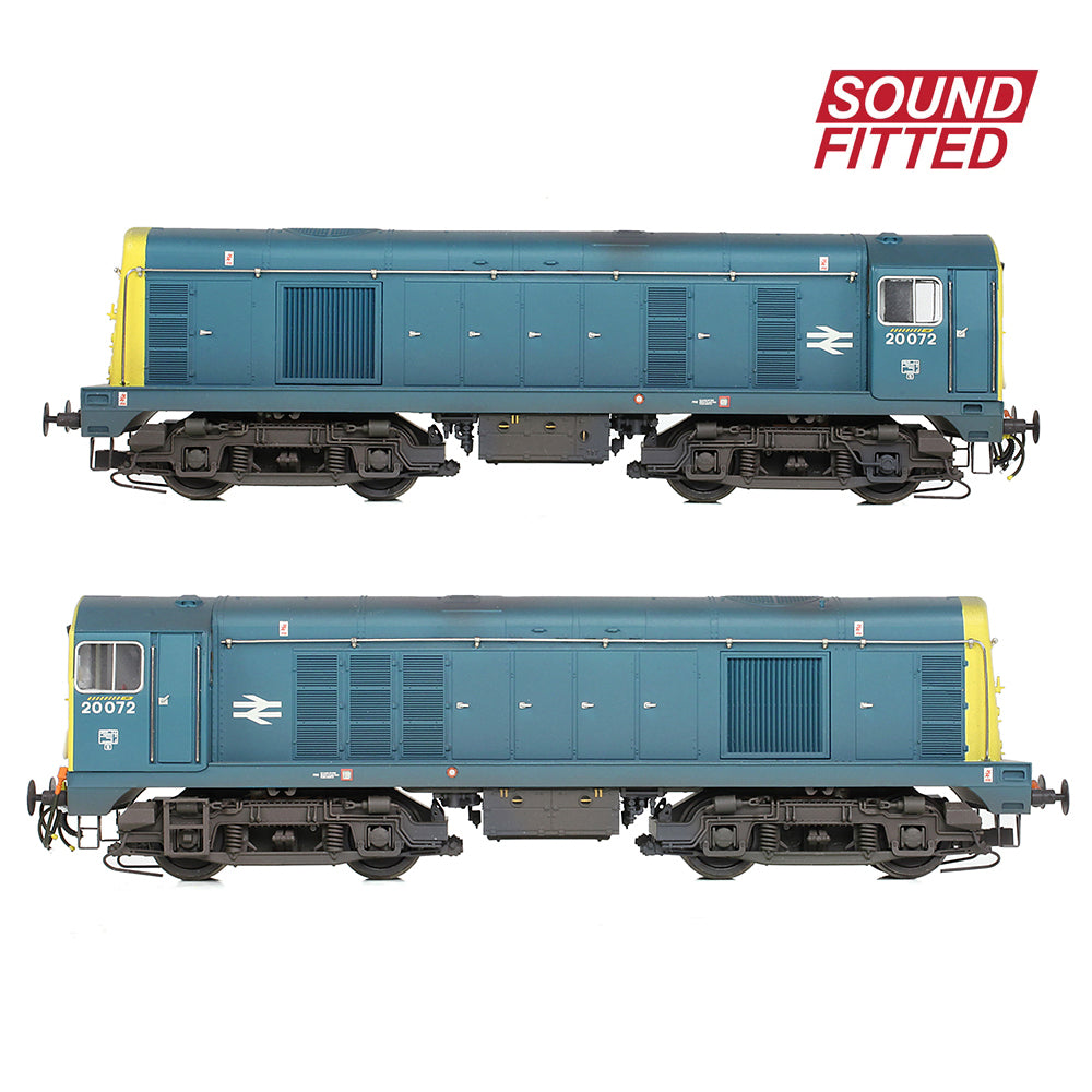 Bachmann 35-356SF Class 20/0 Disc Headcode 20072 BR Blue [W] OO Gauge