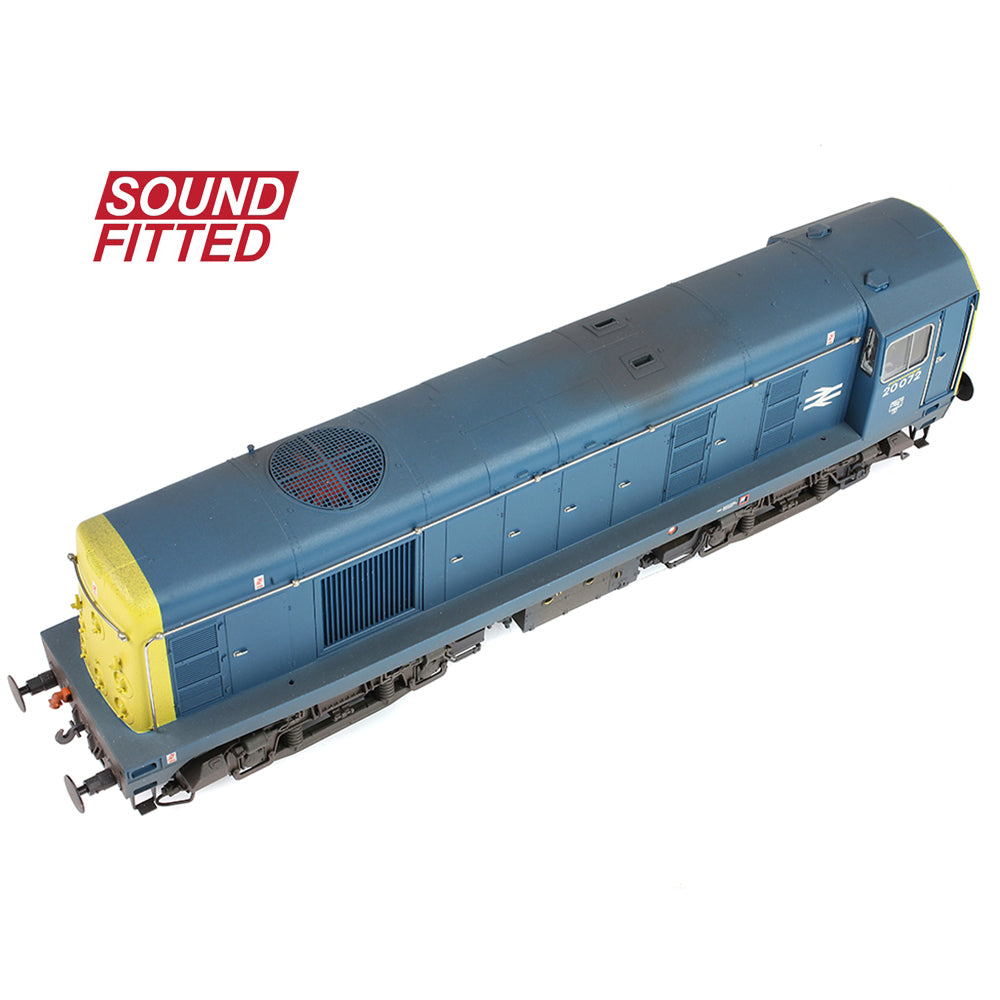 Bachmann 35-356SF Class 20/0 Disc Headcode 20072 BR Blue [W] OO Gauge