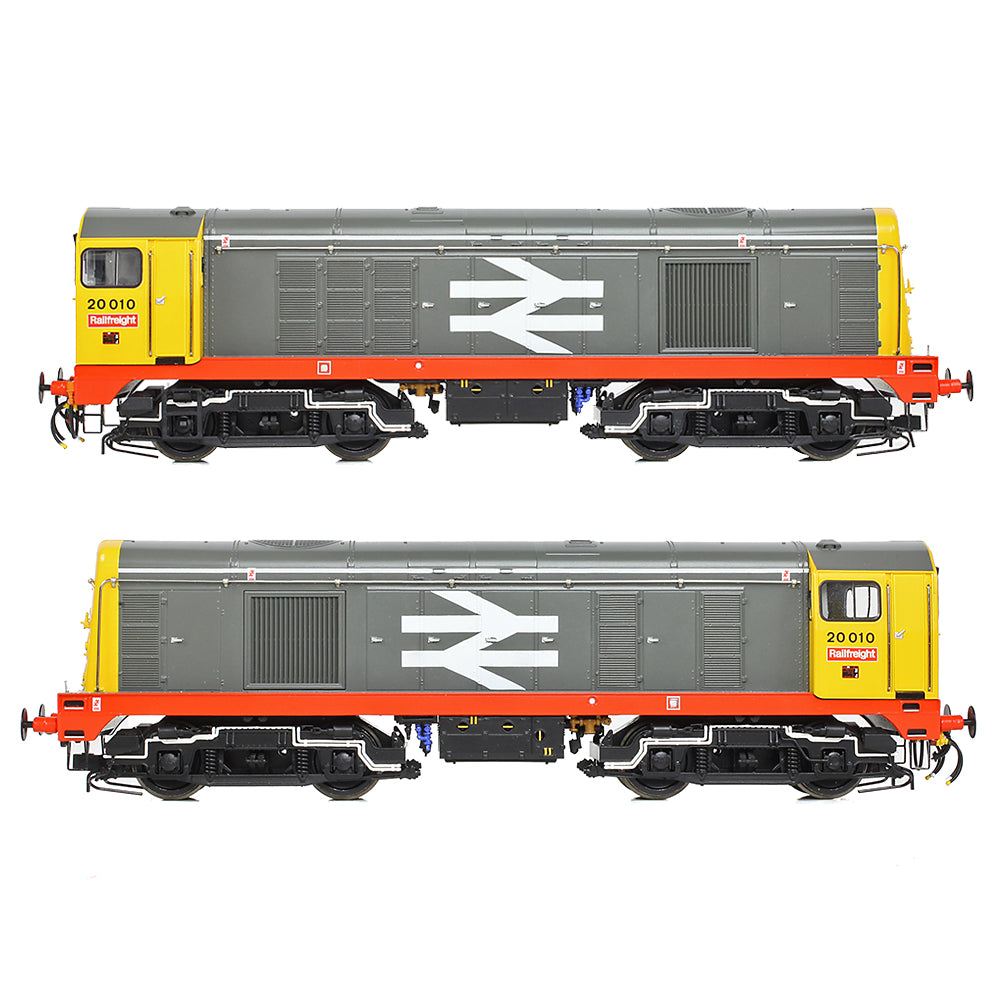 Bachmann 35-357A Class 20/0 Disc Headcode 20010 BR Railfreight (Red Stripe) - OO Gauge