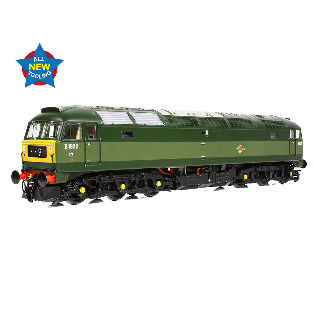 Bachmann 35-410A Class 47/0 D1922 BR Two-Tone Green (Small Yellow Panels) OO Gauge *PRE ORDER £203.96*