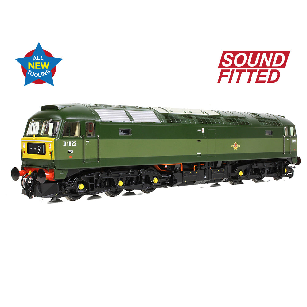 Bachmann 35-410ASF Class 47/0 D1922 BR Two-Tone Green (Small Yellow Panels)  OO Gauge *PRE ORDER £301.71*